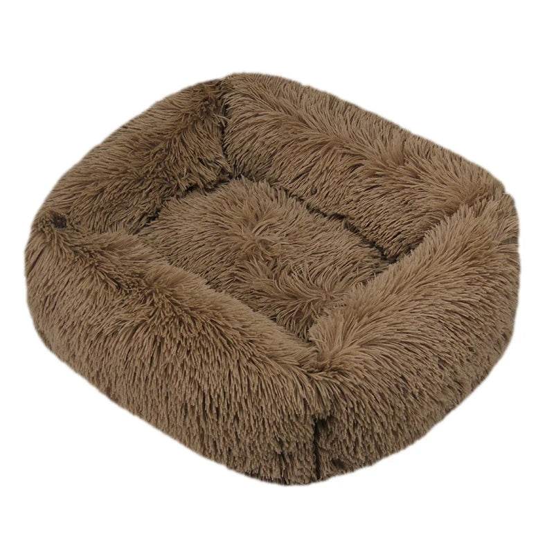 Lit rectangulaire en peluche pour chien, tapis chaud d'hiver, petit, moyen et grand animal de compagnie, lit pour chien, chenil, chiot, coussin pour chat, accessoires de canapé - Animaleriex