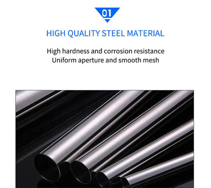 Filtre d'entrée d'aquarium 12/16mm, filet à mailles en acier inoxydable, accessoires de filtre de réservoir de poisson, filtre d'admission, couvercle de préfiltre - Animaleriex