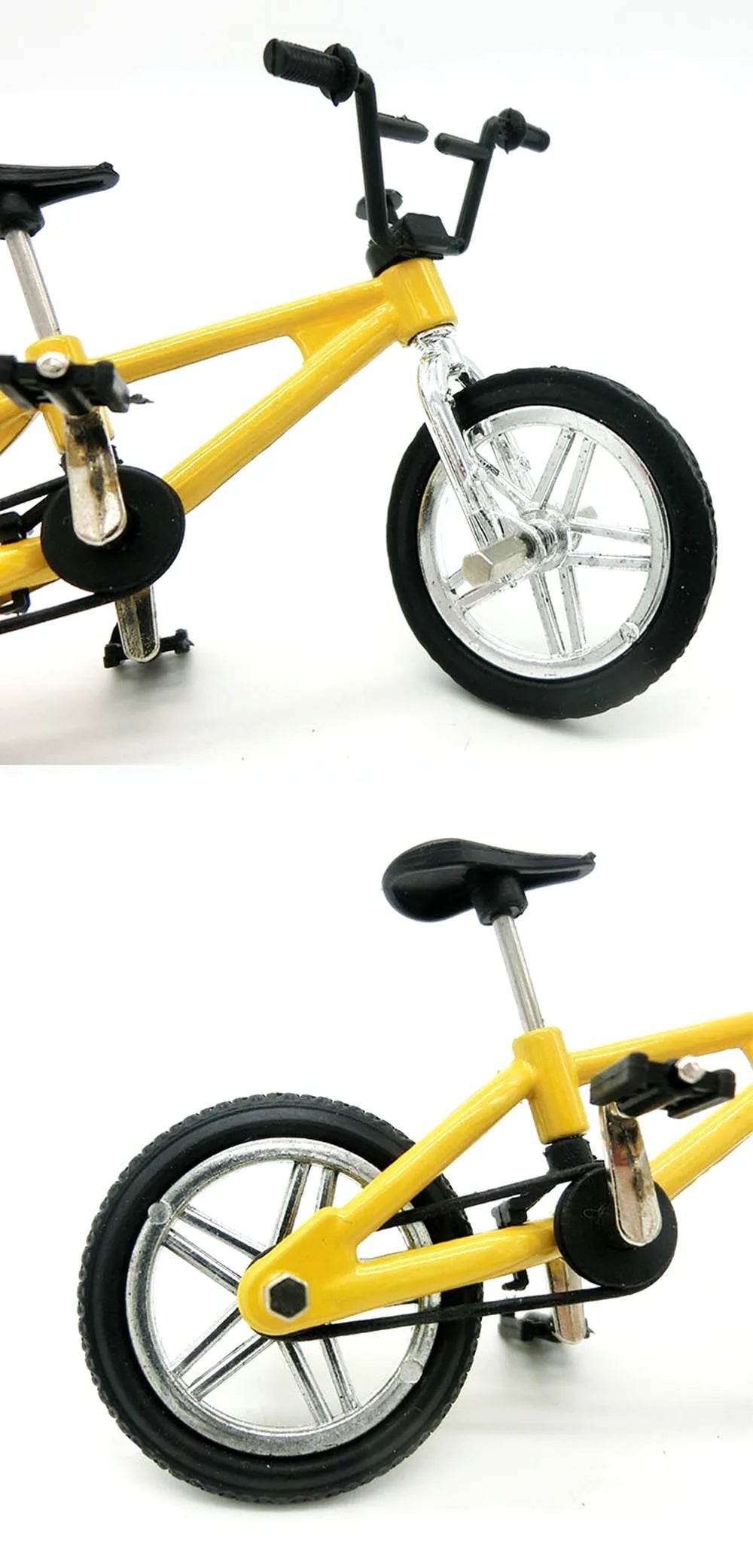 Mini trottinette à deux roues, 1 ensemble, jouets éducatifs pour enfants, trottinette à doigts, vélo, Skateboard, cadeau d'anniversaire pour garçons - Animaleriex