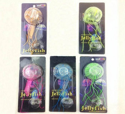 Aquarium artificiel lumineux, poisson-lion, paysage en Silicone, faux poisson flottant, lueur dans la nuit, ornement, décoration de la maison - Animaleriex