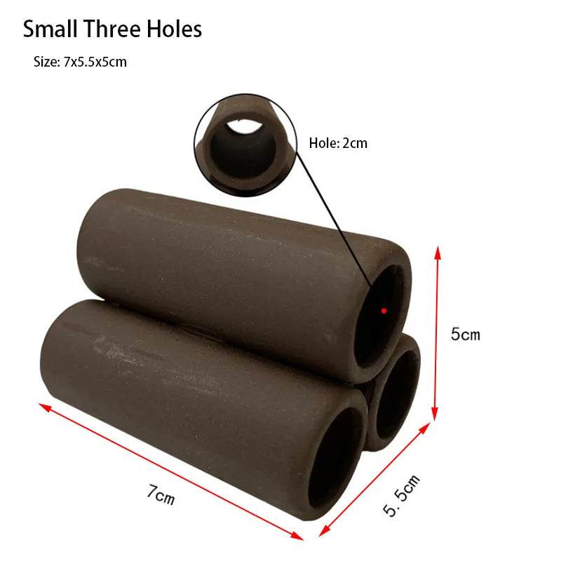 Décoration d'aquarium en céramique, abri pour poissons et crevettes, poterie, maison de Scorpion, Simulation de pierre, décor d'aquarium idéal - Animaleriex