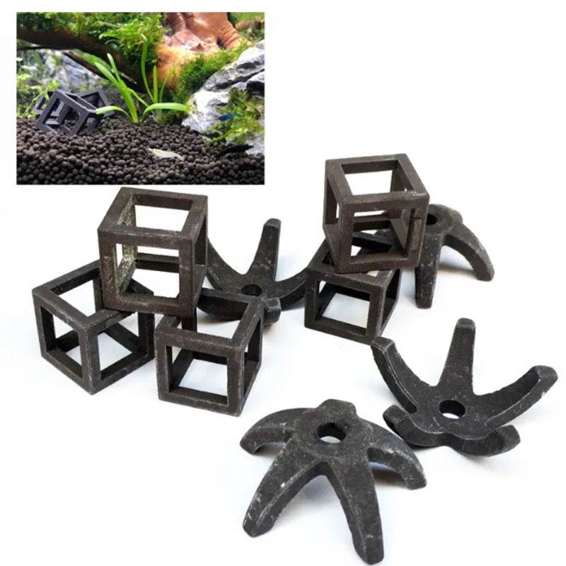 Décoration d'aquarium en céramique, abri pour poissons et crevettes, poterie, maison de Scorpion, Simulation de pierre, décor d'aquarium idéal - Animaleriex