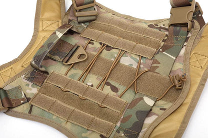 Harnais tactique pour chien, gilet d'entraînement pour animaux de compagnie, harnais militaire pour chien, collier de laisse pour petits, moyens et grands chiens, marche et chasse - Animaleriex