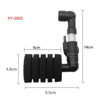 Filtre d'aquarium pour Aquarium réservoir de poissons pompe à Air écumeur filtre éponge biochimique Aquarium Bio filtre Filtro Aquario pratique - Animaleriex