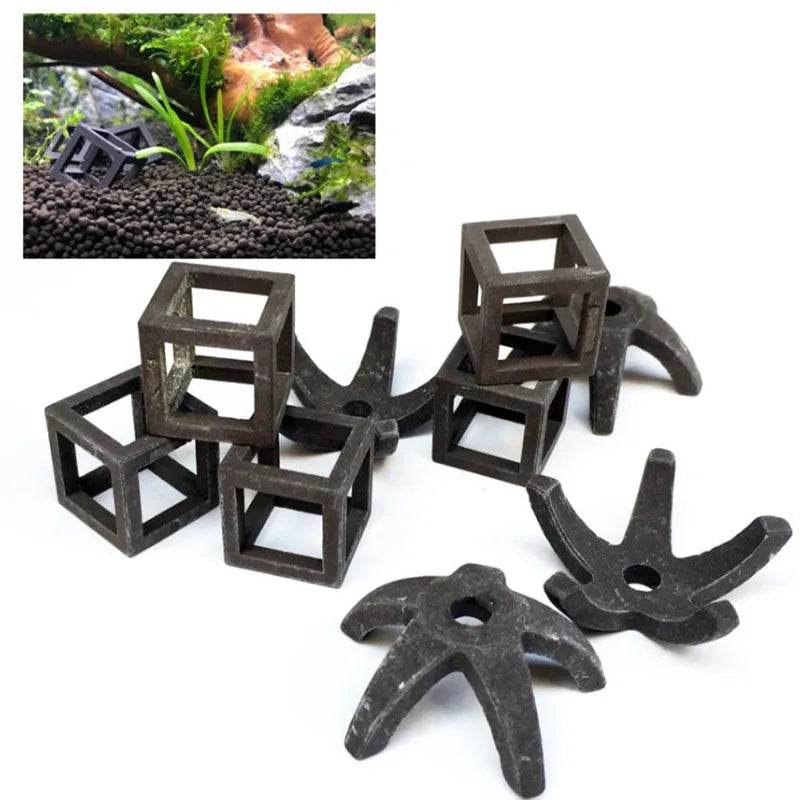 Décoration d'aquarium en céramique, abri pour poissons et crevettes, poterie, maison de Scorpion, Simulation de pierre, décor d'aquarium idéal - Animaleriex