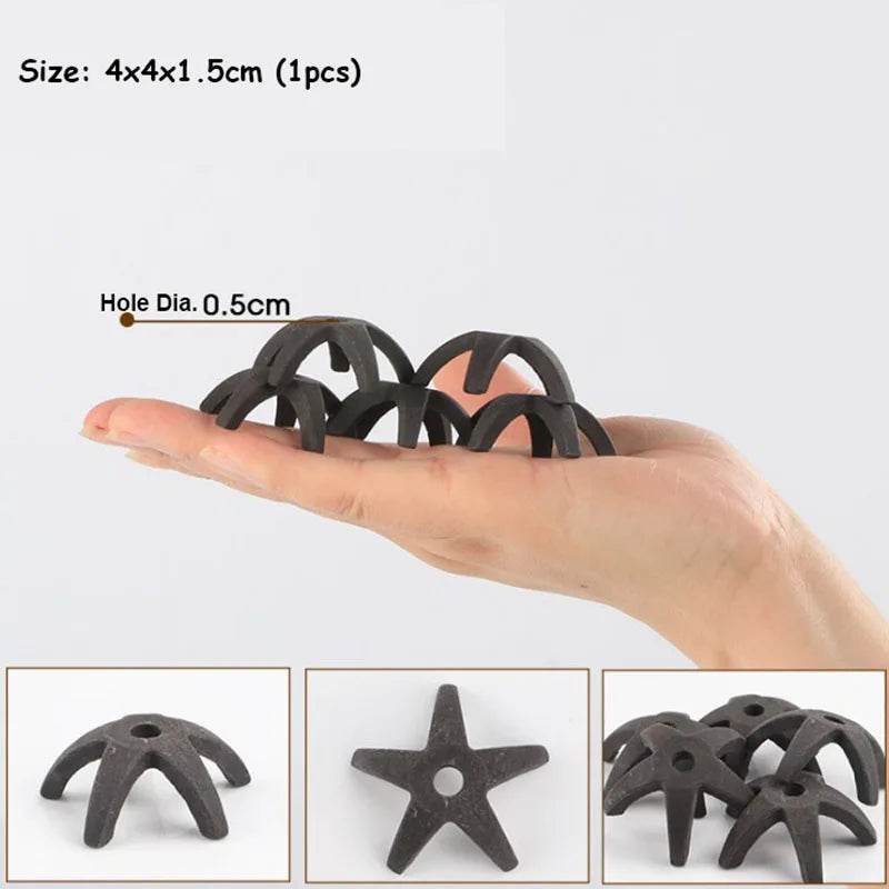 Décoration d'aquarium en céramique, abri pour poissons et crevettes, poterie, maison de Scorpion, Simulation de pierre, décor d'aquarium idéal - Animaleriex