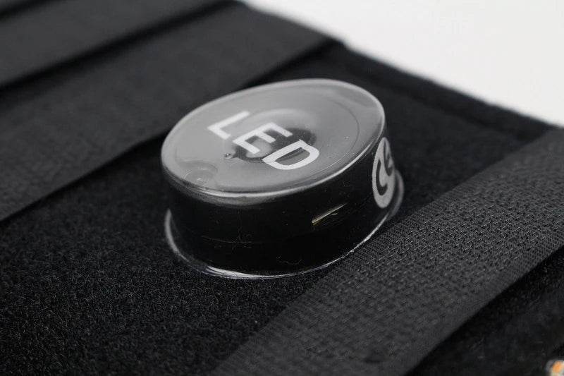 Accessoires de queue de cheval pour équitation, barre lumineuse clignotante LED, équipement de harnais pour Sports de plein air, Charge USB, décorations sûres pour l'équitation de nuit - Animaleriex