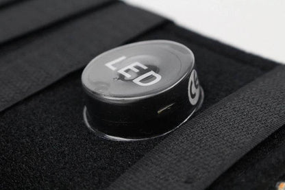 Accessoires de queue de cheval pour équitation, barre lumineuse clignotante LED, équipement de harnais pour Sports de plein air, Charge USB, décorations sûres pour l'équitation de nuit - Animaleriex