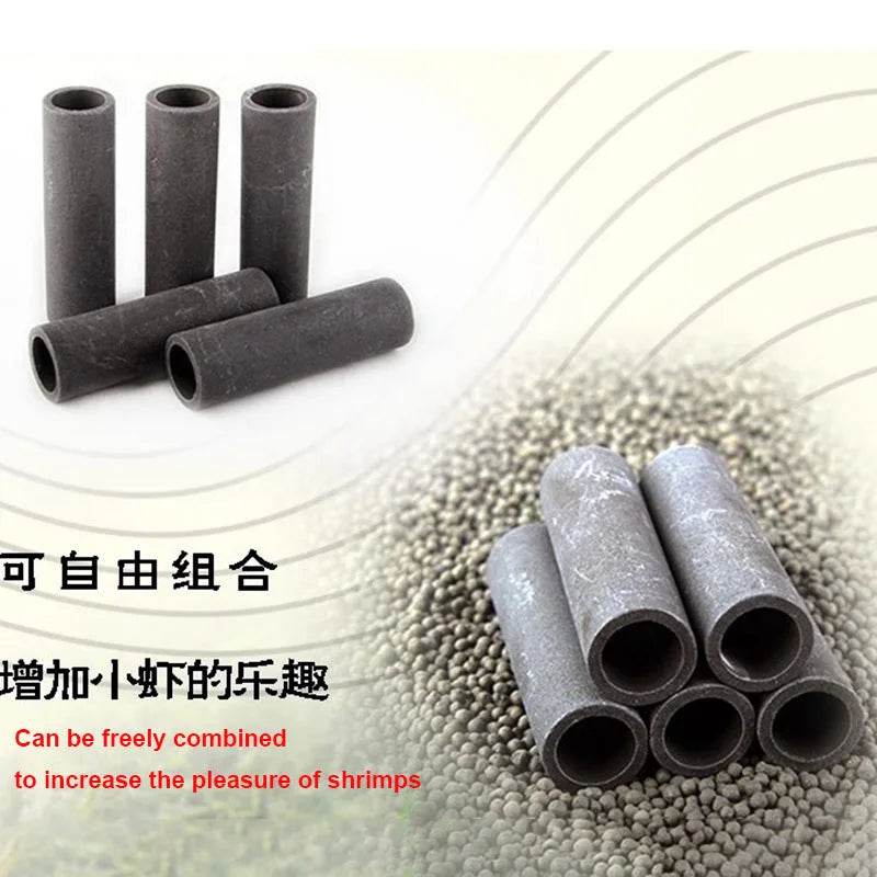 Décoration d'aquarium en céramique, abri pour poissons et crevettes, poterie, maison de Scorpion, Simulation de pierre, décor d'aquarium idéal - Animaleriex