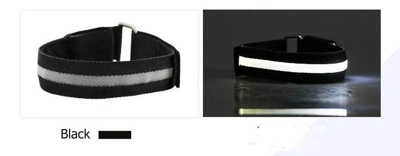 4 pièces/ensemble éclairage LED ceinture de sécurité pour jambe de cheval sangles de jambe de cheval équipement d'équitation de nuit Sports de plein air fournitures équestres - Animaleriex