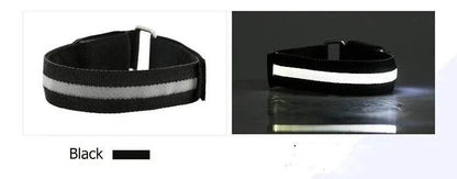 4 pièces/ensemble éclairage LED ceinture de sécurité pour jambe de cheval sangles de jambe de cheval équipement d'équitation de nuit Sports de plein air fournitures équestres - Animaleriex