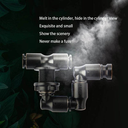 Système de pulvérisation Intelligent, Kit de système de pulvérisation de brouillard pour forêt tropicale, brumisateur de reptiles, humidificateur de Terrariums, minuterie électronique - Animaleriex