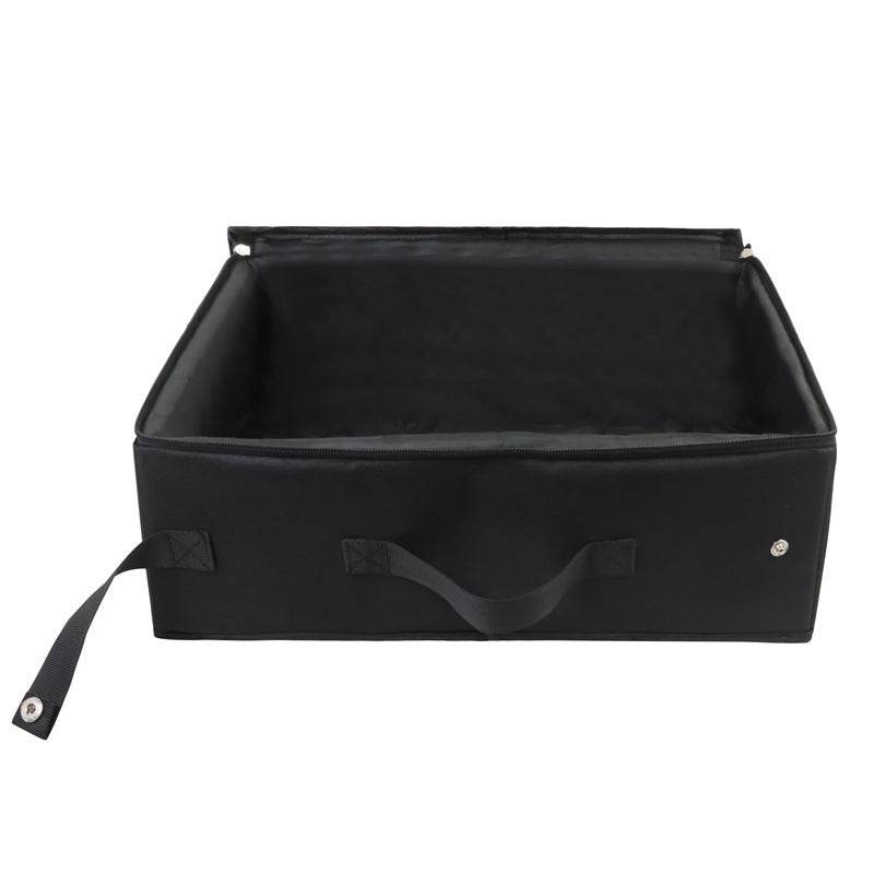 Bac à litière pliable Portable de voyage pour animaux de compagnie, plateau de toilette pour chien, pot à litière pliable pour chat, étanche, extérieur, pliable - Animaleriex