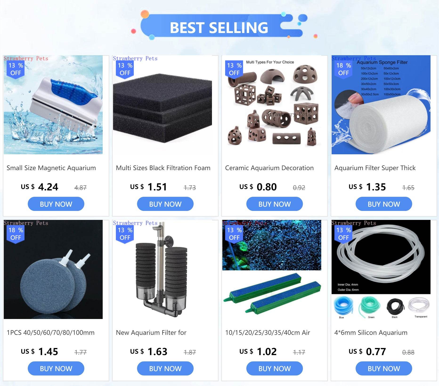 Décoration d'aquarium en céramique, abri pour poissons et crevettes, poterie, maison de Scorpion, Simulation de pierre, décor d'aquarium idéal - Animaleriex