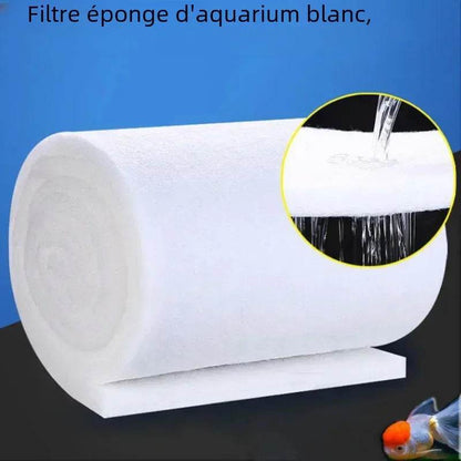 Filtre biochimique Super épais pour Aquarium, éponge en coton pour Aquarium, écumoire en mousse de coton Bio - Animaleriex