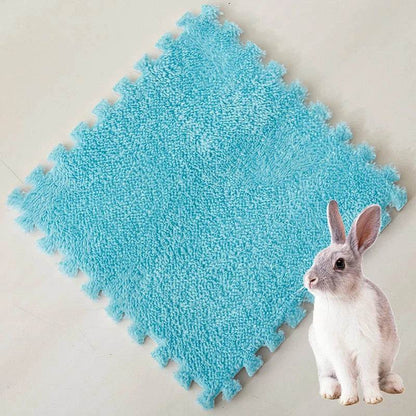 Coussin chauffant pour animaux de compagnie, 30x30cm, 10 pièces, en mousse EVA, cochon d'inde, Hamster, tapis de couchage doux, lapin, couverture, lit, accessoires pour animaux de compagnie - Animaleriex