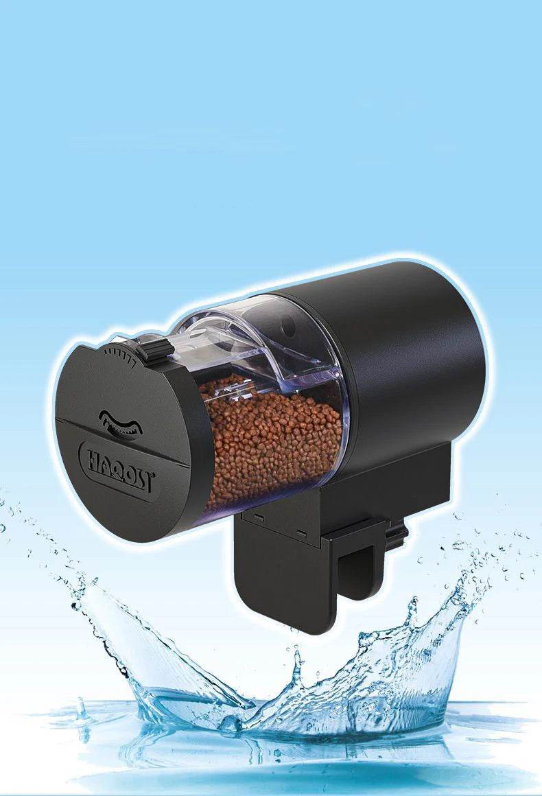 Mangeoire automatique pour Aquarium, synchronisation intelligente, 100Ml, mangeoire automatique pour poissons rouges, grande capacité - Animaleriex