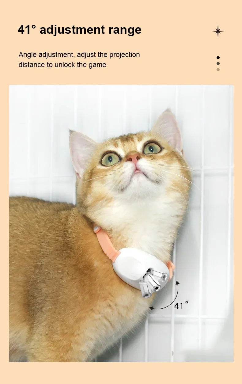 Collier de chat Laser taquin chat électrique USB chargement chaton automatique chats jouet intelligent Laser taquin chat jouet interactif 고양이 장난감 - Animaleriex