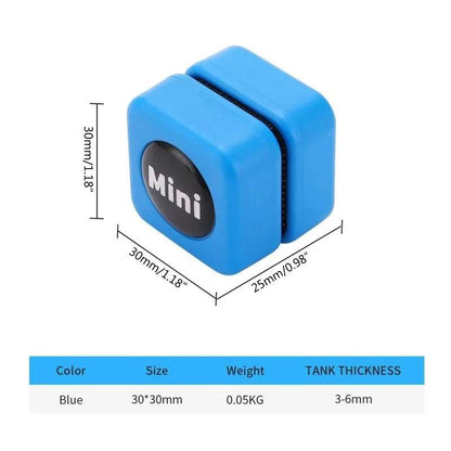 Nettoyeur de verre d'aquarium, outil de nettoyage magnétique puissant à algues, grattoir, Mini brosse flottante pour petit Aquarium - Animaleriex