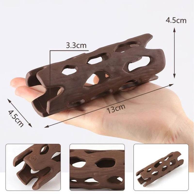 Décoration d'aquarium en céramique, abri pour poissons et crevettes, poterie, maison de Scorpion, Simulation de pierre, décor d'aquarium idéal - Animaleriex