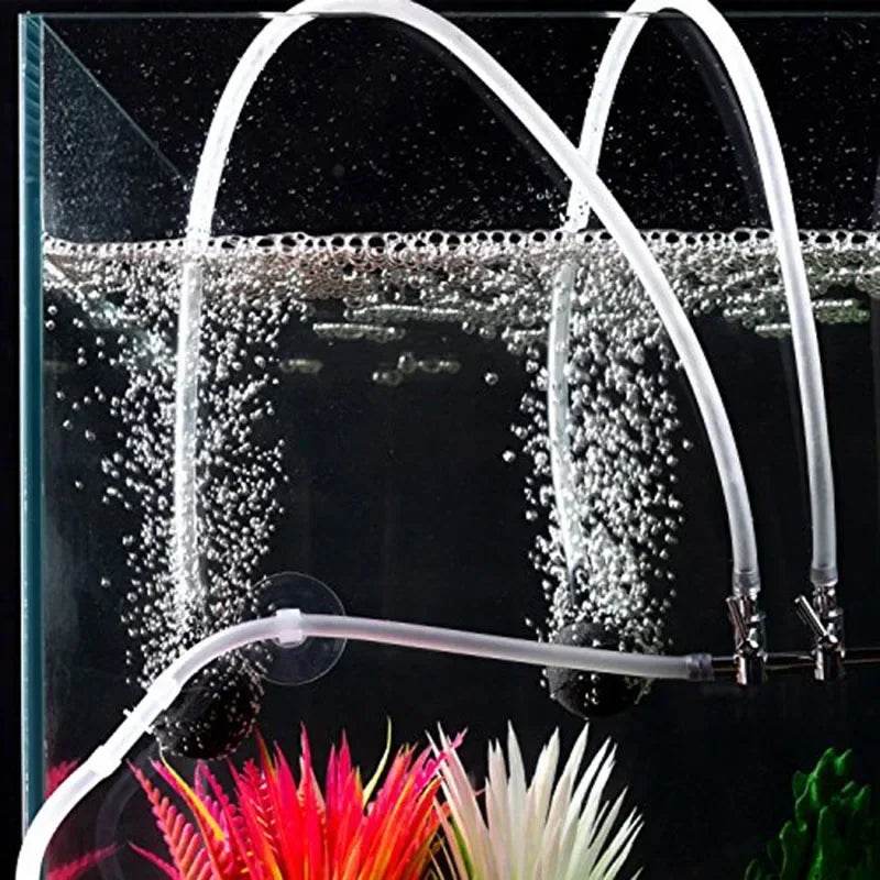 Tuyau de pompe à oxygène pour Aquarium, 4x6mm, 1m/3m/5m/10m, pierre à bulles d'air, Tube de pompe pour Aquarium, matériau de qualité alimentaire - Animaleriex