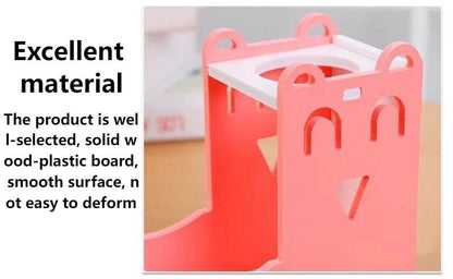 Abreuvoir Durable pour Hamster, petit porte-bouteille pour animaux de compagnie, distributeur de nourriture pour Hamster et lapin, Mini alimentation en eau mignonne, fournitures pour animaux de compagnie - Animaleriex