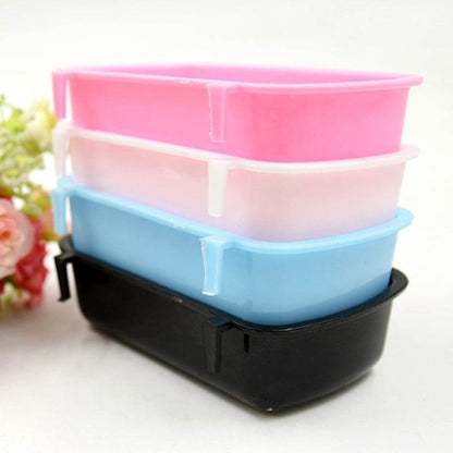 Petit bol distributeur de nourriture pour animaux de compagnie, Cage à Hamster, bol suspendu, dispositif de consommation d'eau, tasse d'alimentation pour oiseaux, écureuils et lapins - Animaleriex