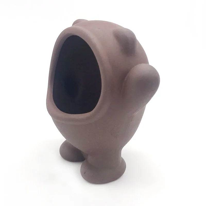 Décoration d'aquarium en céramique, abri pour poissons et crevettes, poterie, maison de Scorpion, Simulation de pierre, décor d'aquarium idéal - Animaleriex