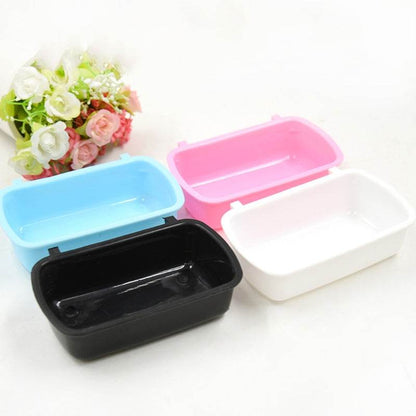 Petit bol distributeur de nourriture pour animaux de compagnie, Cage à Hamster, bol suspendu, dispositif de consommation d'eau, tasse d'alimentation pour oiseaux, écureuils et lapins - Animaleriex