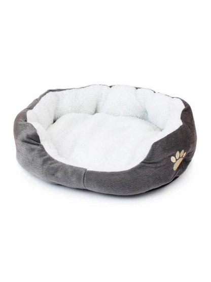 Canapé-lit pour animaux de compagnie, fournit de la chaleur pour petits chiens, matelas pour chat et chien, niche épaisse et lavable en peluche, fournitures pour animaux de compagnie - Animaleriex