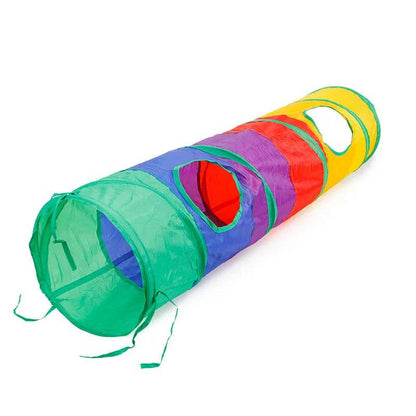Tunnel pour chat, fournitures pour animaux de compagnie, Tunnel de jeu S T Pass pliable, jouet pour chat, baril de forage respirant pour papier fort d'intérieur - Animaleriex