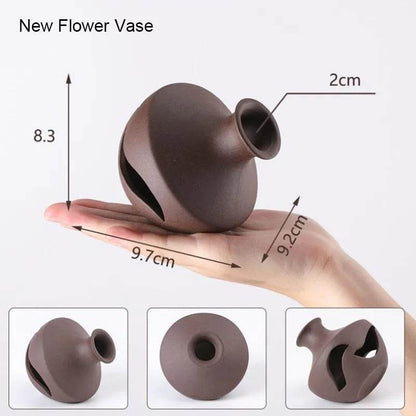 Décoration d'aquarium en céramique, abri pour poissons et crevettes, poterie, maison de Scorpion, Simulation de pierre, décor d'aquarium idéal - Animaleriex