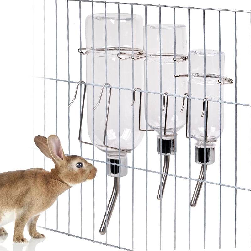 Hamster bouteille de boisson Cage distributeur de bouteille d'eau pour lapin cochon d'inde lapin écureuil petite mangeoire pour animal domestique fontaines à boire - Animaleriex