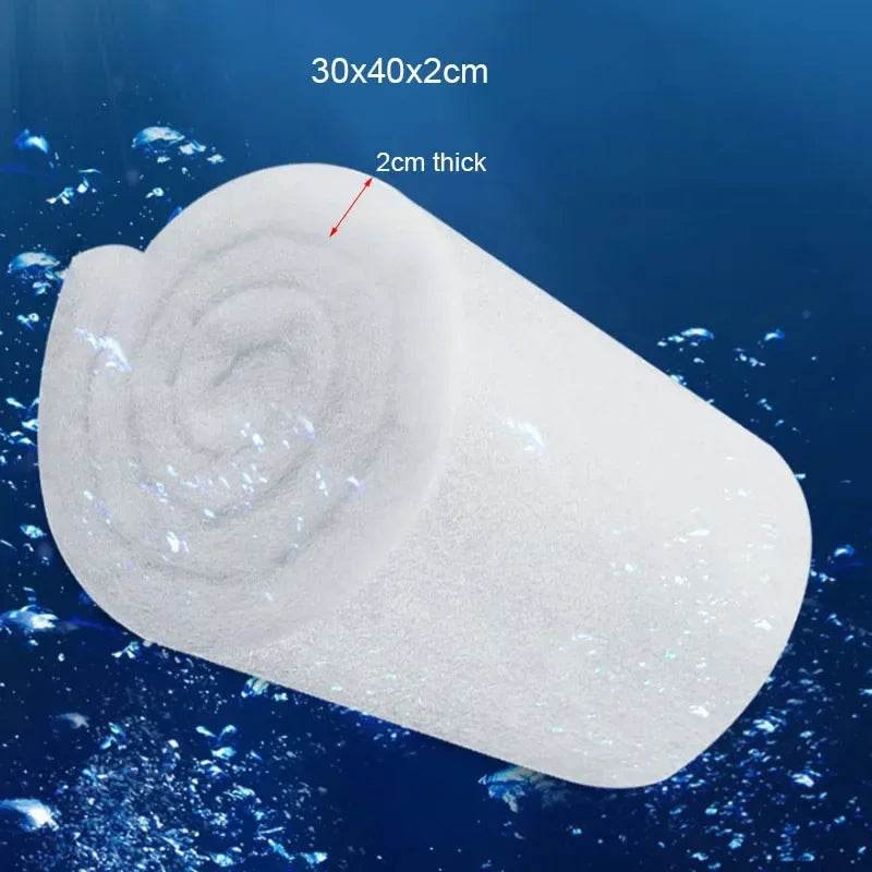 Filtre biochimique Super épais pour Aquarium, éponge en coton pour Aquarium, écumoire en mousse de coton Bio - Animaleriex