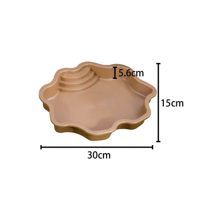 Piscine de baignade pour reptiles, accessoires pour amphibiens, grand bol d'eau avec rampe pour tortue, Hamster, Scorpion, léopard - Animaleriex