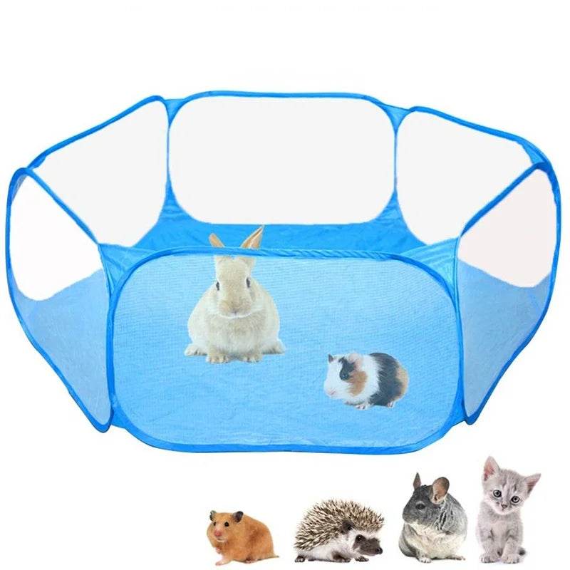 Cage Portable pour animaux de compagnie, chat, chien, tente, parc, clôture pliante pour Hamster, hérisson, petits animaux, respirant, chiot, chat, lapin, cochon d'inde - Animaleriex