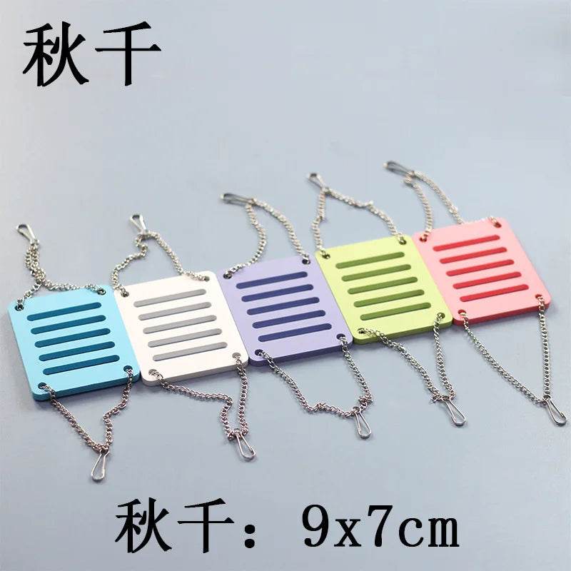 Jouet coulissant pour Hamster assemblé, cochon d'inde, ours doré, nid de maison de Hamster respirant et amusant, Chinchillas, jouet d'exercice pour Hamster, accessoire - Animaleriex