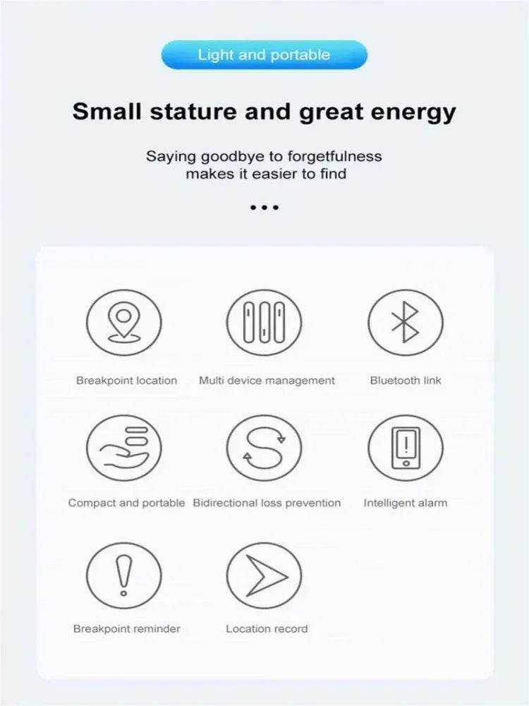 XIAOMI Mini système de traqueur GPS trouver mon application Airtag localisateur Bluetooth intelligent sac de recherche d'enfant collier Anti-perte pour animaux de compagnie avec traqueur chaud - Animaleriex