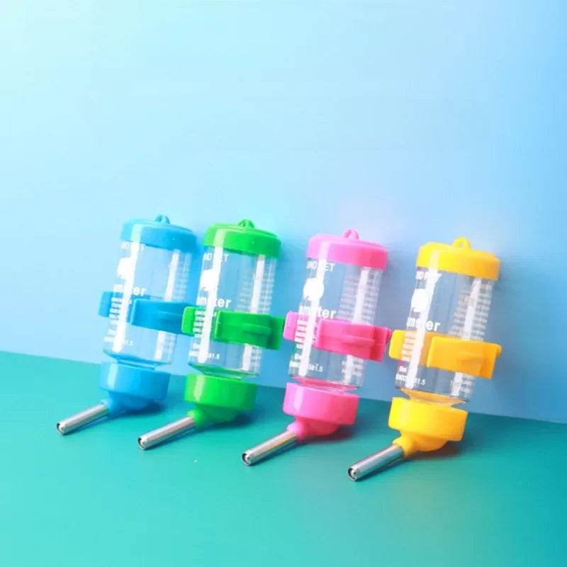 Abreuvoir suspendu pour Hamster, distributeur de bouteilles d'eau, mangeoire pour chien, cochon d'inde, écureuil, lapin, tête de boisson 80/125/250ml - Animaleriex