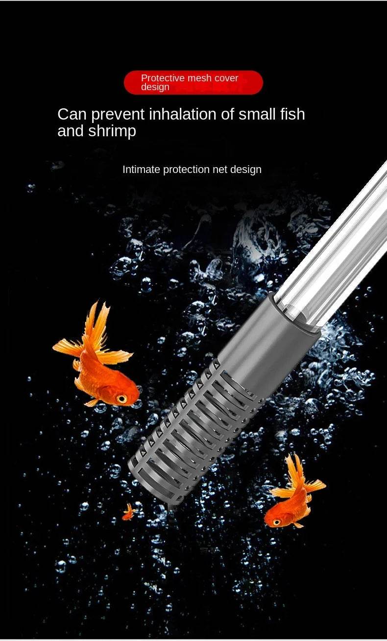 Siphon d'aquarium aspirateur réservoir de poisson changeur d'eau manuel changeur d'eau semi-automatique pompe d'aquarium outils de nettoyage - Animaleriex