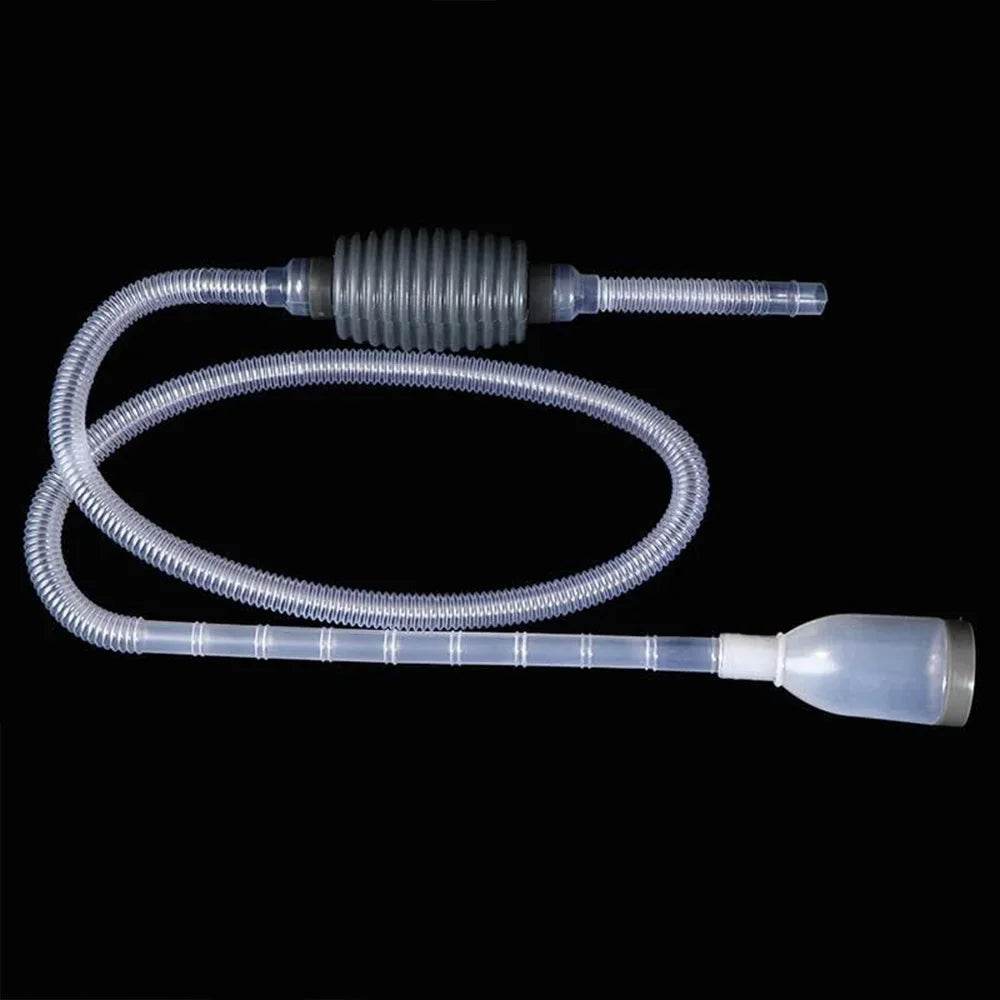 Siphon à changement d'eau pour Aquarium gris de qualité supérieure, tuyau mètre Flexible | Nettoyeur de gravier facile à utiliser - Animaleriex