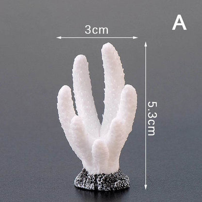 Décoration d'aquarium de corail artificiel, émule d'étoile de mer, décoration de paysage de récif en résine, décoration de table artisanale - Animaleriex