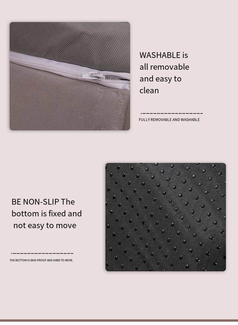 Niche d'intérieur lavable pour chat et chien, toutes saisons, coussin doux et amovible, niche pour animaux de petite et moyenne taille, fournitures durables pour animaux de compagnie - Animaleriex