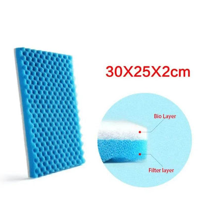 Filtre biochimique Super épais pour Aquarium, éponge en coton pour Aquarium, écumoire en mousse de coton Bio - Animaleriex