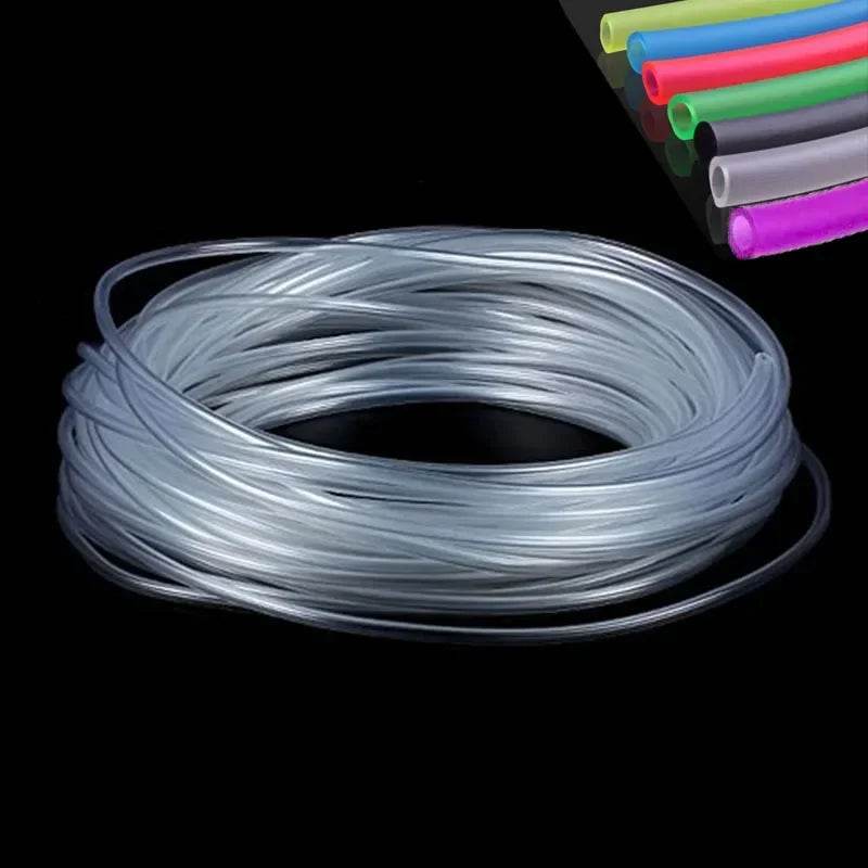 Tuyau de pompe à oxygène pour Aquarium, 4x6mm, 1m/3m/5m/10m, pierre à bulles d'air, Tube de pompe pour Aquarium, matériau de qualité alimentaire - Animaleriex