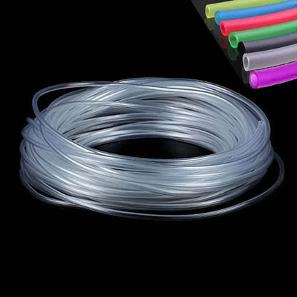 Tuyau de pompe à oxygène pour Aquarium, 4x6mm, 1m/3m/5m/10m, pierre à bulles d'air, Tube de pompe pour Aquarium, matériau de qualité alimentaire - Animaleriex