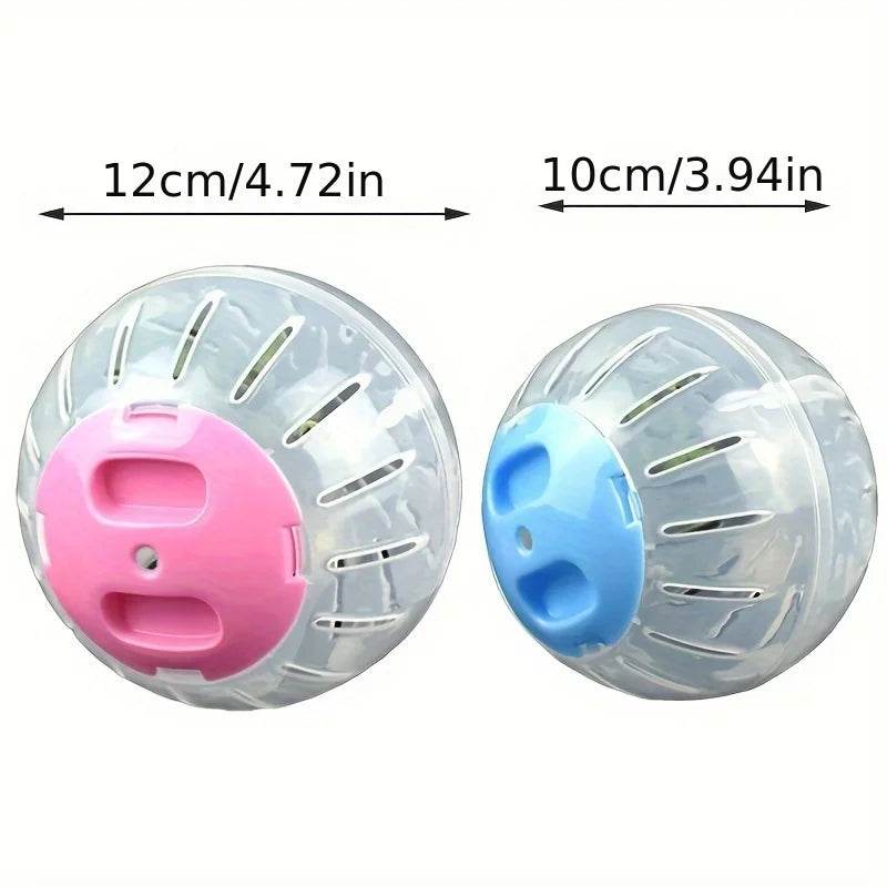 Balle de Sport en plastique en plein air pour Rat, petite souris pour animaux de compagnie, balle de Jogging, jouet Hamster gerbille, balle d'exercice, jouet de jeu, fournitures pour petits animaux de compagnie - Animaleriex