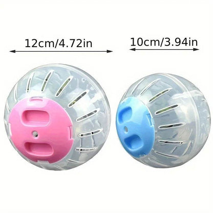 Balle de Sport en plastique en plein air pour Rat, petite souris pour animaux de compagnie, balle de Jogging, jouet Hamster gerbille, balle d'exercice, jouet de jeu, fournitures pour petits animaux de compagnie - Animaleriex