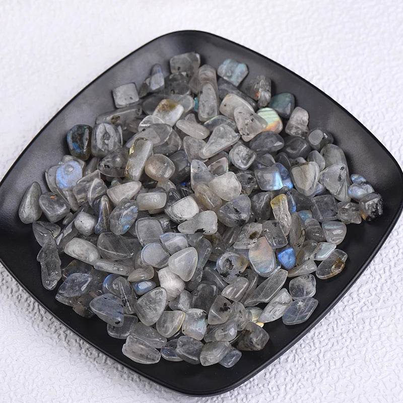 Pierres naturelles, cristaux de gravier, puces de Quartz, minéraux, guérison Reiki, Agates tombées, spécimen de pierres précieuses, décoration d'aquarium à domicile, 50/100g - Animaleriex