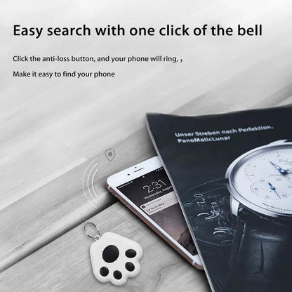 Xiaomi – Mini traceur GPS en forme de patte de chien, localisateur Bluetooth sans fil Anti-perte, pour animal de compagnie, sac pour enfant, portefeuille, accessoires pour collier de clé - Animaleriex
